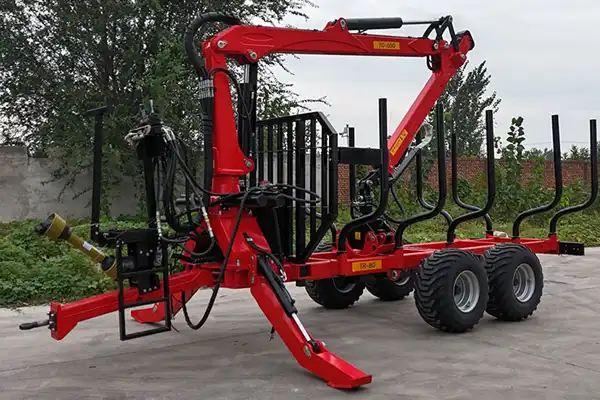 8-ton log grapple TR80+TC650