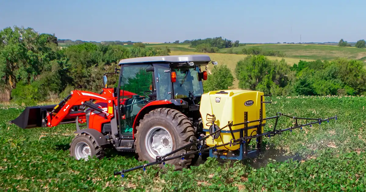 Which Tractor-Mounted Sprayer Offers the Best Precision for Large Fields?